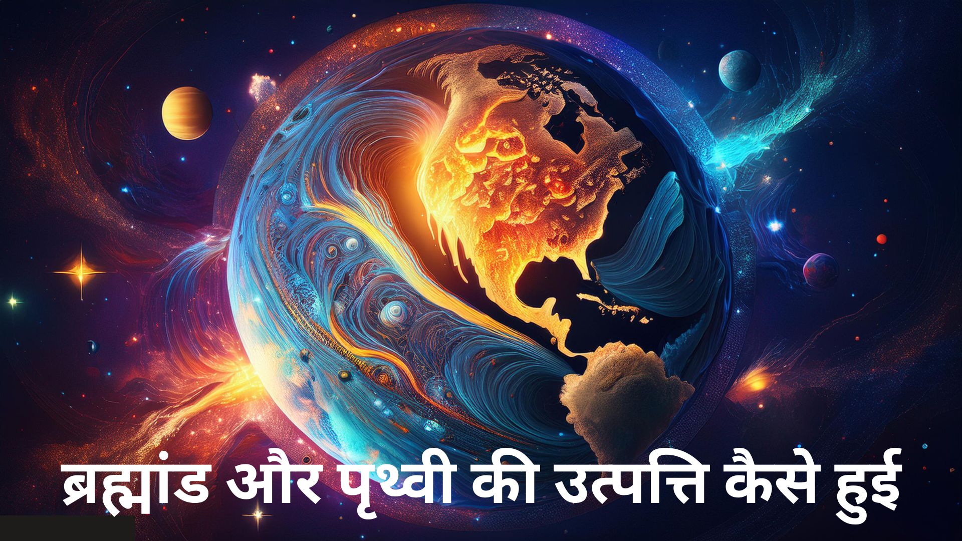 ब्रह्मांड और पृथ्वी की उत्पत्ति कैसे हुई