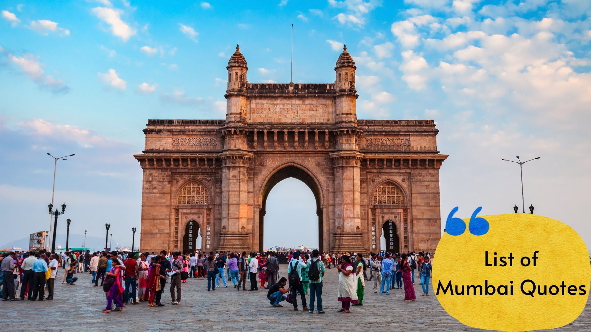 List of Mumbai Quotes